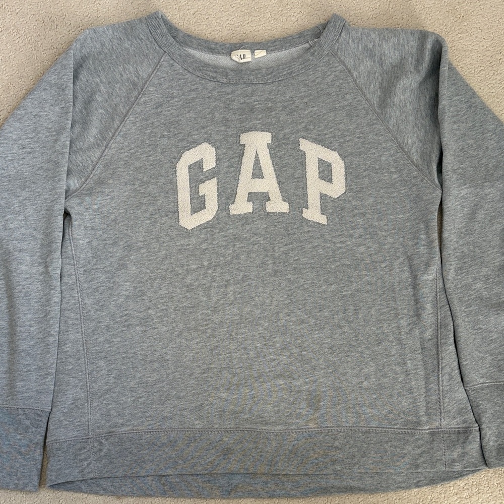GAP Women’s Boatneck Logo Sweatshirt